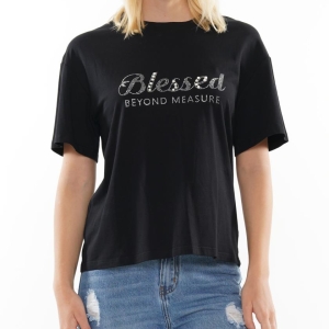 Blessed Beyond Measure Sequin TShirt *Sizes Small-2x*