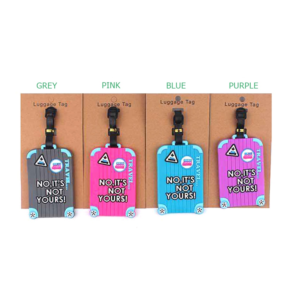 NO It's Not Yours LUGGAGE Tags - Hush Boutique