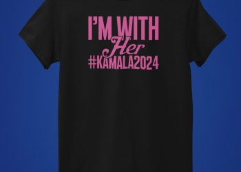 I’m With HER #KAMALA2024 Unisex Sized Tshirt *Sizes Small-2x* *AVAIL In White & Black*
