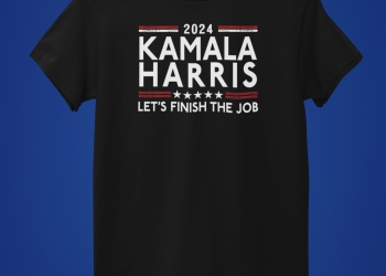 Let’s Finish The JOB #KAMALA2024 Unisex Sized Tshirt *Sizes Small-2x*