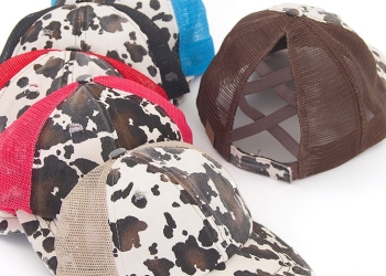 Cow Print Trucker Hat