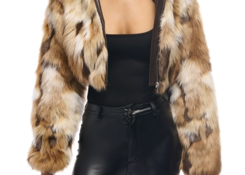 Luxe Mixed Faux Fur Hooded Coat