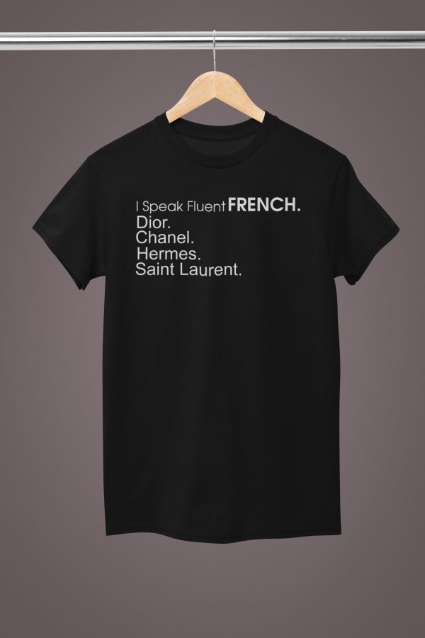 BLACK FRIDAY SPECIAL..... I Speak FRENCH Unisex Sized Tshirt *Sizes Small-2x*