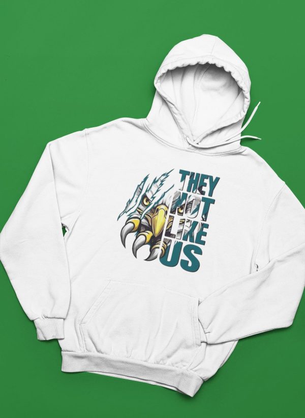 They Not Like US Eagles Superbowl Champs Unisex Sized Hoodie *Sizes Small-2x* - Image 2