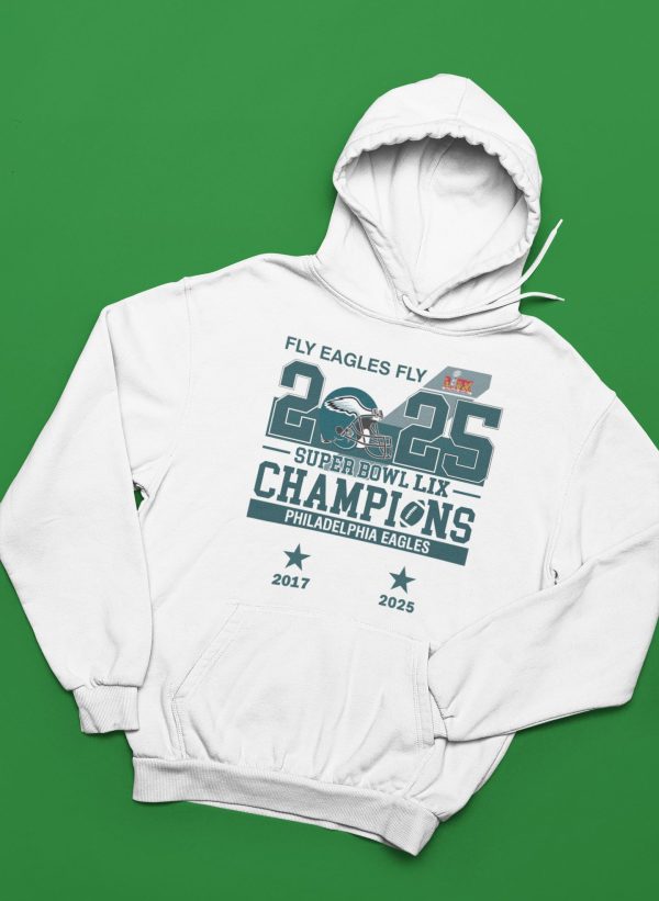 Superbowl Champs 2025 Eagles Unisex Sized Hoodie *Sizes Small-2x*